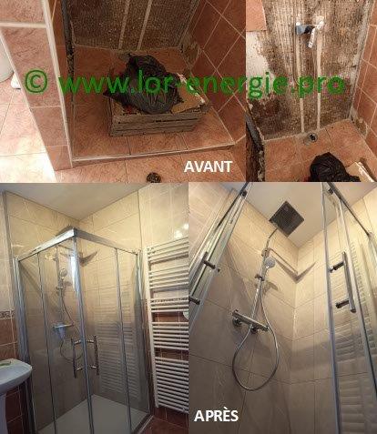 salle de bains à Oëlleville (88)